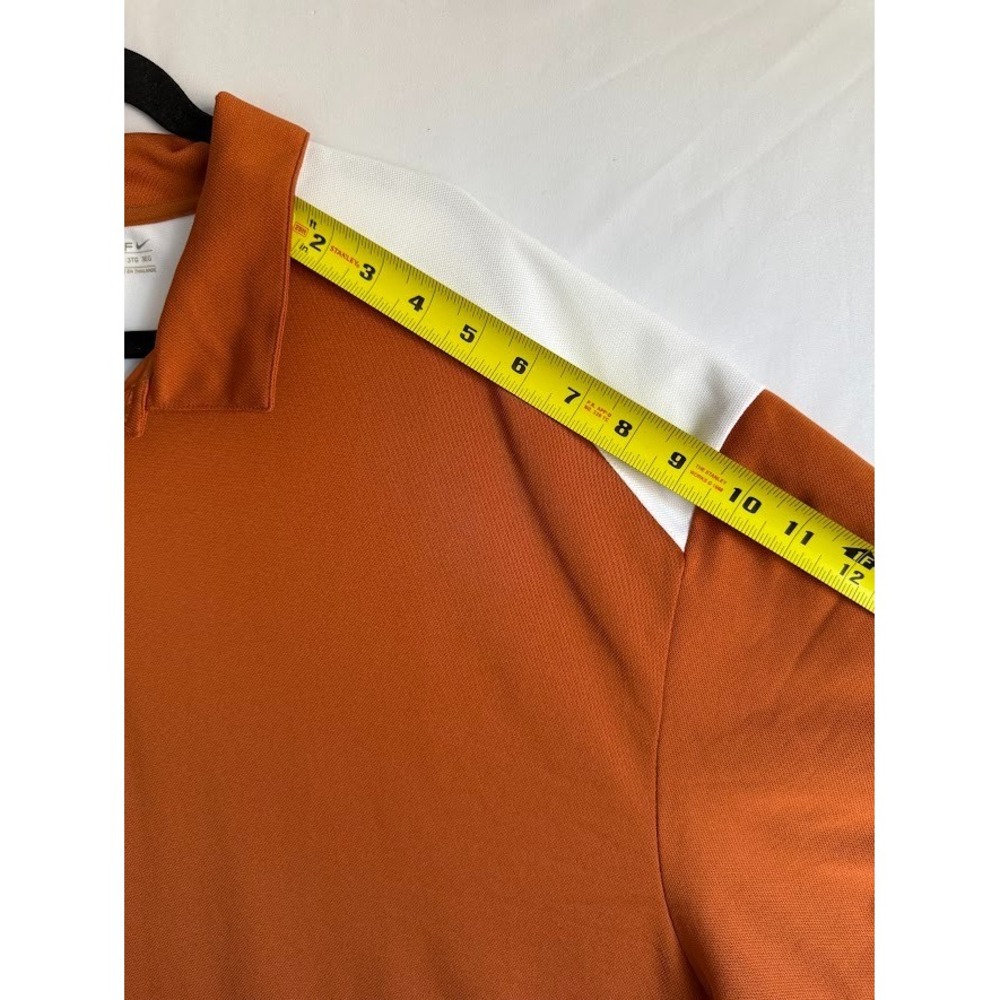 Nike Golf Polo Shirt Men Orange 3XL Fit Dry Performance Short Sleeve Lightweight - Picture 4 of 14